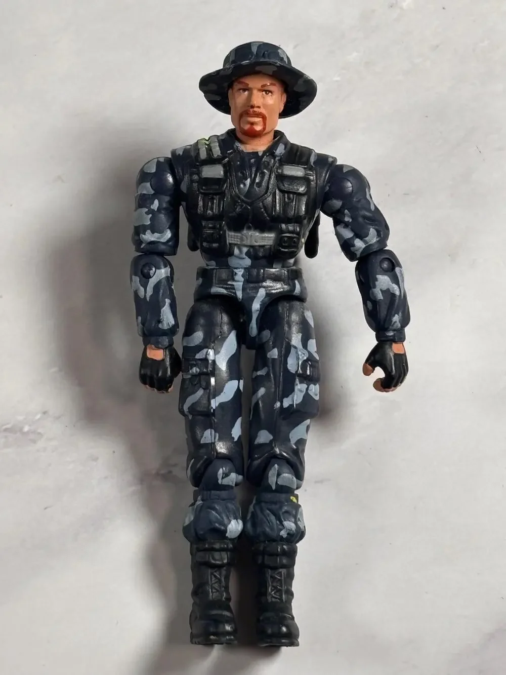 2004 Hasbro GI Joe V8 Sailor: Shipwreck 3.75in ~ Piranha Boat Valor vs Venom